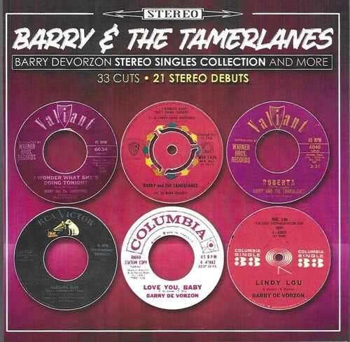 Barry & Tamerlanes: Stereo Singles Collection And more - COMPACT DISCS