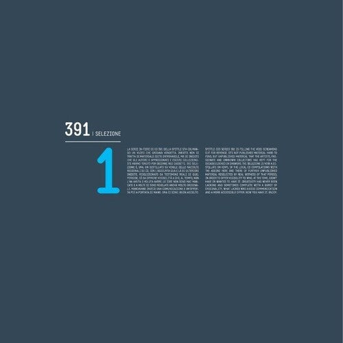 Various Artists: 391 Selezione 1 -[Vinyl LP]