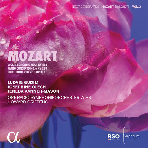ORF Radio-Symphonieorchester Wien: Mozart: Violin Concerto No. 4 KV 218 Piano Concerto No. 6 KV 238 Flute - COMPACT DISCS