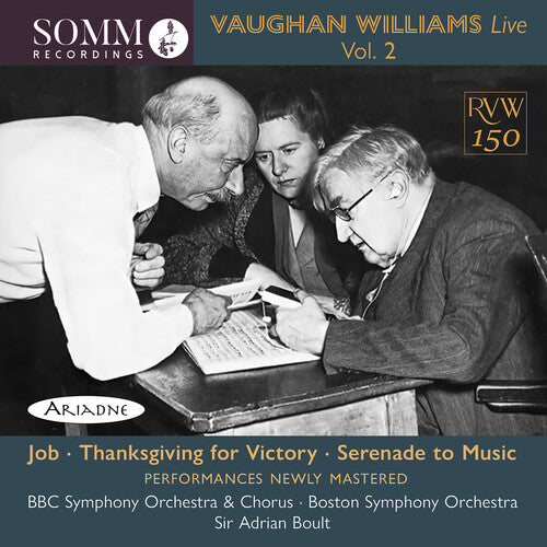 Sir Adrian Boult: Vaughan Williams Live, Vol. 2 - COMPACT DISCS