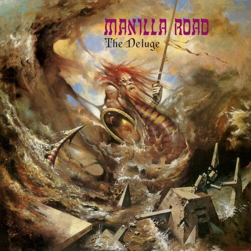 Manilla Road: Deluge - Orange/blue -[Vinyl LP]