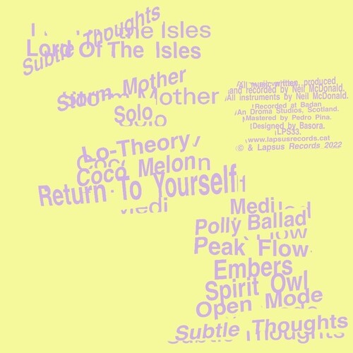 Lord of the Isles: Subtle Thoughts -[Vinyl LP]