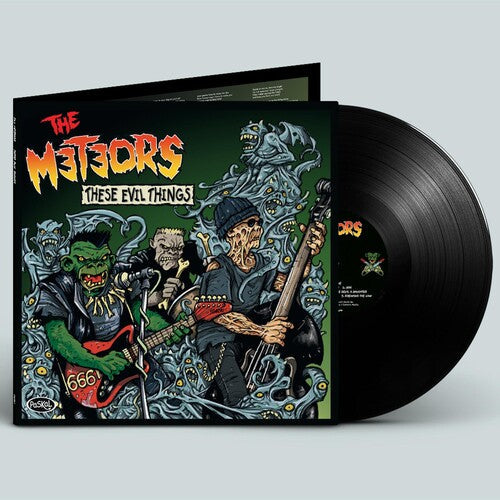 The Meteors: These Evil Things -[Vinyl LP]