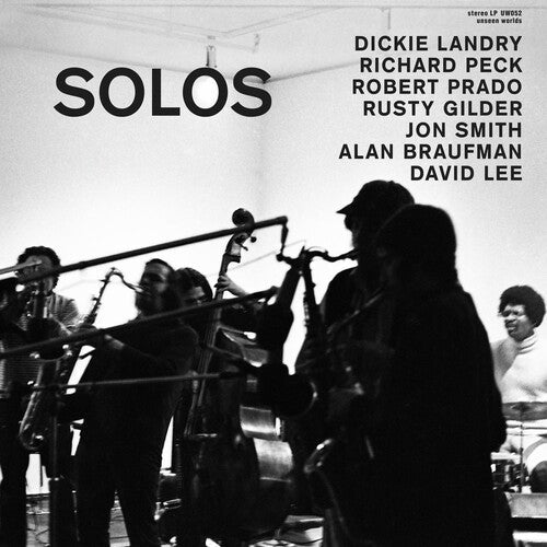 Dickie Landry: Solos -[Vinyl LP]