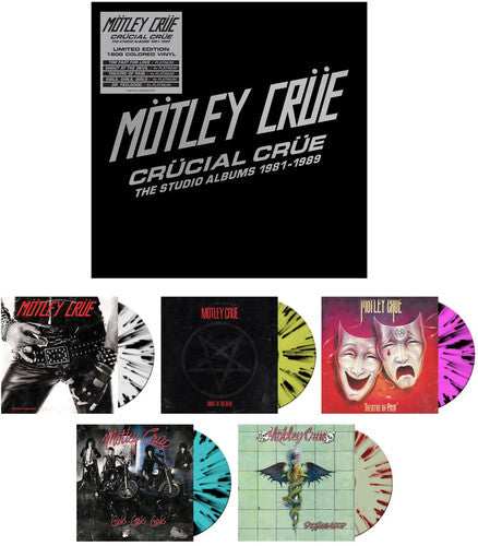 Motley Crue: Crucial Crue: The Studio Albums 1981-1989 -[Vinyl LP]