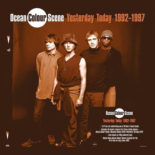 Ocean Colour Scene: Yesterday Today 1992-1997 - 5LP Boxset on 140-Gram Blue, Orange & Red Colored Vinyl -[Vinyl LP]
