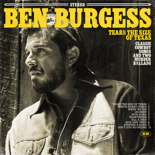 Ben Burgess: Tears the Size of Texas -[Vinyl LP]