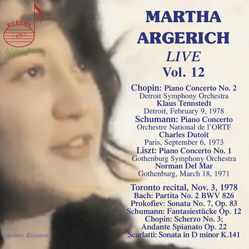 Orchestre National de l’ortf: V12: Martha Argerich Live - COMPACT DISCS