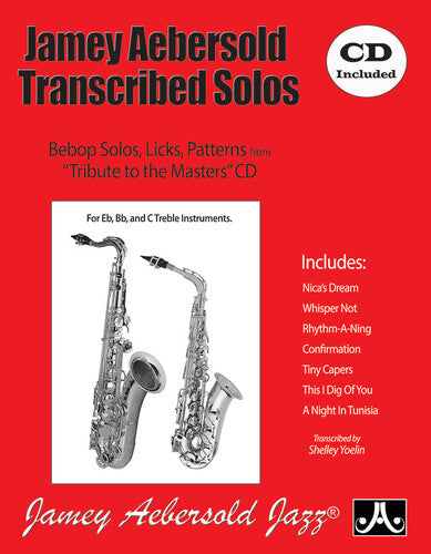 Jamey Aebersold: Jamey Aebersold Transcribed Solos - COMPACT DISCS