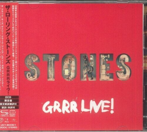The Rolling Stones: Grrr Live! - SHM-CD - COMPACT DISCS