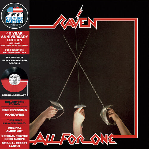 Raven: All For One - 40 Year Anniversary -[Vinyl LP]