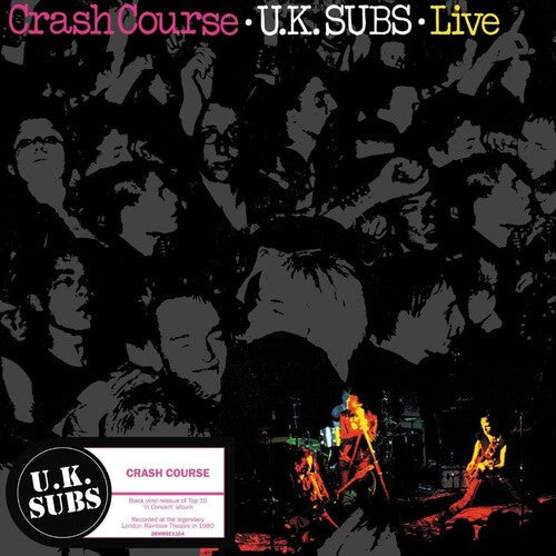UK Subs: Crash Course - 140-Gram Black Vinyl -[Vinyl LP]