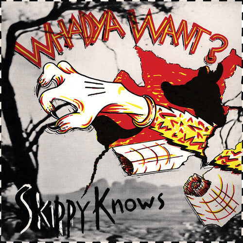 Whadya Want: Skippy Knows - White In Red -[Vinyl LP]