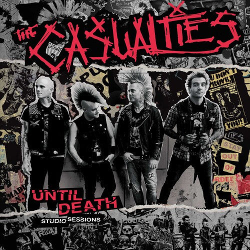 The Casualties: Until Death: Studio Sessions -[Vinyl LP]