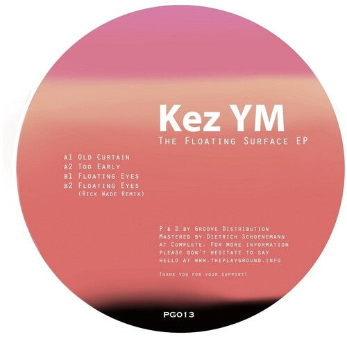 Kez Ym: The Floating Surface - 12-INCH SINGLE
