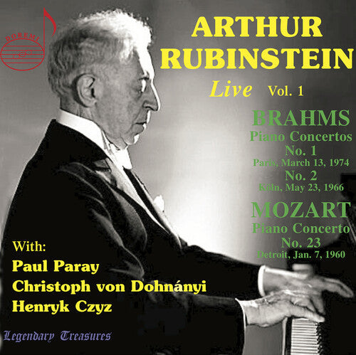Orchestre National de France: Arthur Rubinstein Live, Vol. 1 - COMPACT DISCS