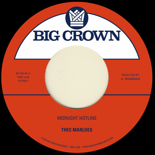 Thee Marloes: Midnite Hotline B/w Beri Cinta Waktu - 7-INCH SINGLE