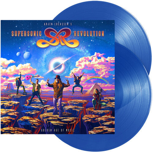 Arjen Lucassen's Supersonic Revolution: Golden Age of Music - Transparent Blue -[Vinyl LP]