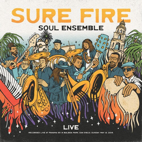 Sure Fire Soul Ensemble: Live At Panama 66 - Clear W/orange Swirl -[Vinyl LP]