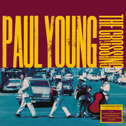Paul Young: Crossing: 30th Anniversary Edition - 180gm Turquoise Vinyl -[Vinyl LP]
