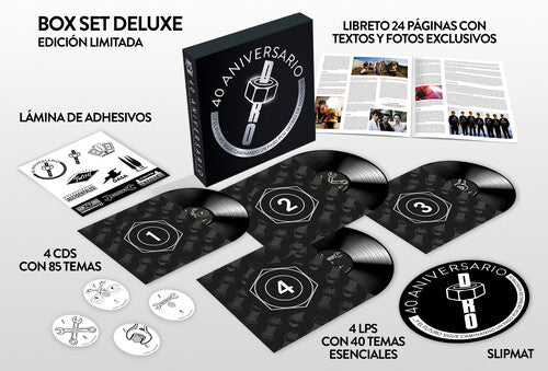 Various Artists: Dro: 40 Aniversario / Various - Box 4LP + 4CD + Book + Slipmat + Stickers -[Vinyl LP]