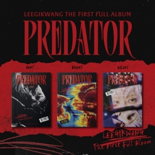 Lee Gi Kwang: Predator - Random Cover - incl. 72pg Photobook, Folded Poster, Sticker, Postcard, Film Photocard + Photocard - COMPACT DISCS