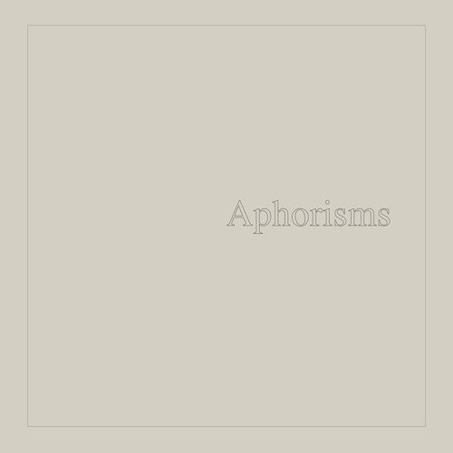 Graham Lambkin: Aphorisms -[Vinyl LP]