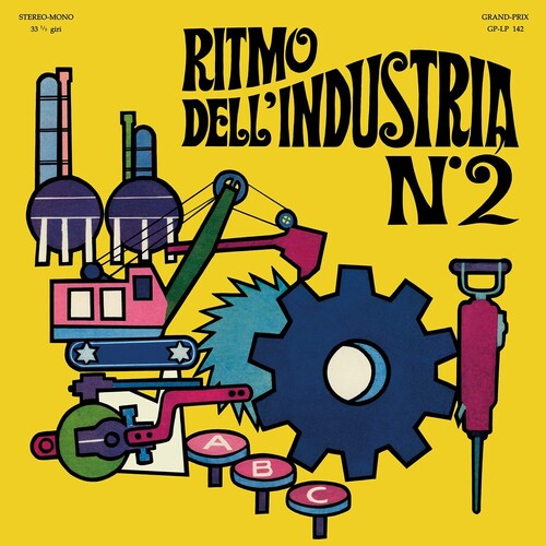 Alessandro Alessandroni: Ritmo Dell'Industria N. 2 - Limited 180-Gram Yellow Colored Vinyl -[Vinyl LP]