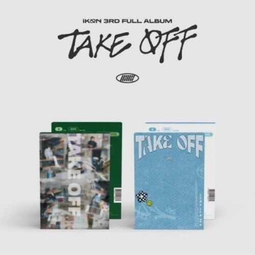 Ikon: 3th [Take Off] - Box, Photo Book, Passport Photo, Passport Book, Travel Tag, Deco Sticker, Folded Poster, Photocard, Rare Photocard, Sign Polaroid - COMPACT DISCS