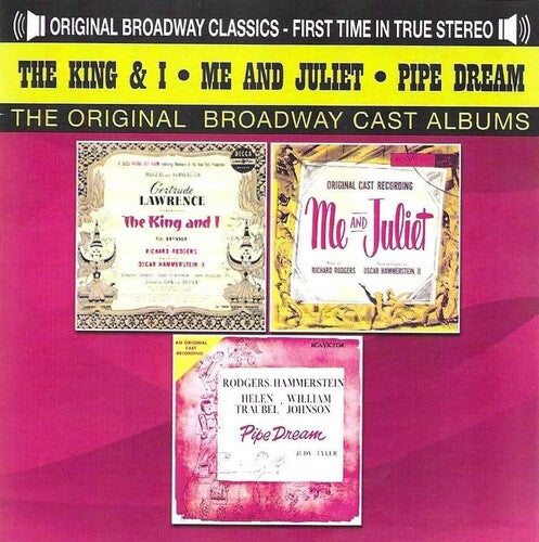 King & I (1951) / Me & Juliet (1953) / O.C.R.: King And I (1951)/Me And Juliet (1953)/Pipe Dream (1955) - COMPACT DISCS