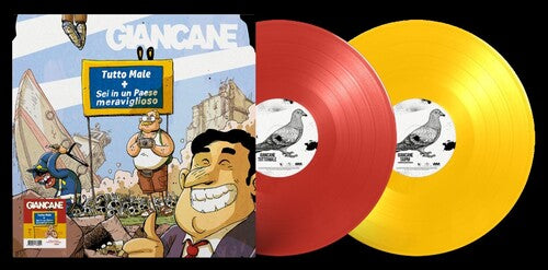 Giancane: Tutto Male - Red & Yellow Vinyl -[Vinyl LP]