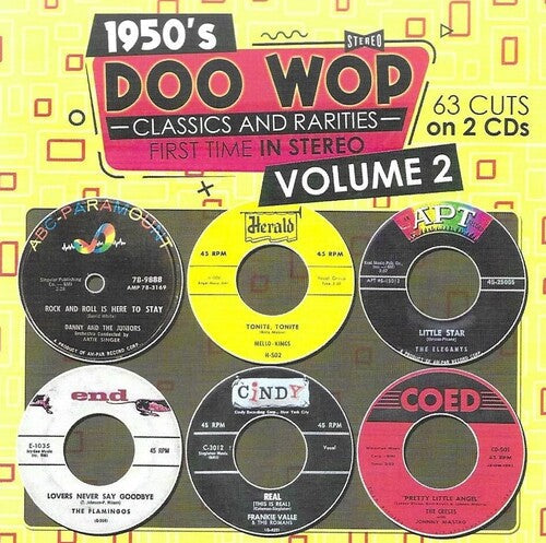 Various Artists: 1950s Doo Wop Classics and Rarities First Time In Stereo, Vol. 2 - COMPACT DISCS