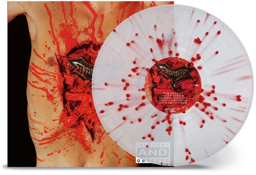 Dismember: Indecent & Obscene - Clear w/ Red Splatter -[Vinyl LP]