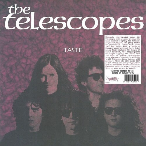The Telescopes: Taste - Clear Vinyl -[Vinyl LP]
