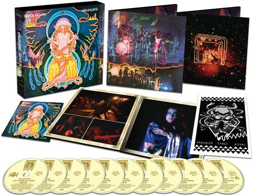 Hawkwind: Space Ritual - 50th Anniversary Deluxe - Box Set Edition, 10CD + Blu-ray - COMPACT DISCS