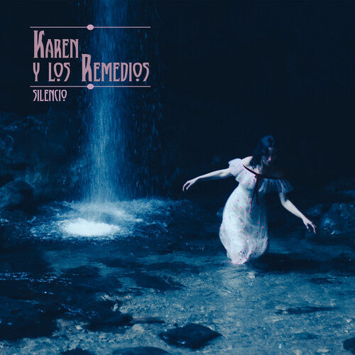 Karen Y Los Remedios: Silencio - Black & Blue Galaxy Effect -[Vinyl LP]