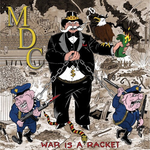 MDC: War Is A Racket - Pink -[Vinyl LP]