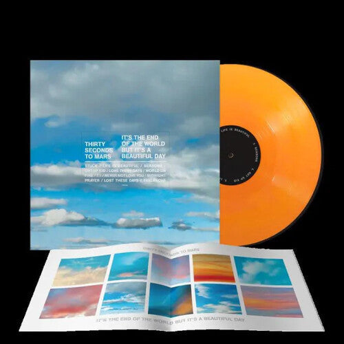Thirty Seconds to Mars: It's The End Of The World But It's A Beautiful Day (Limited Orange Vinyl edition) -[Vinyl LP]