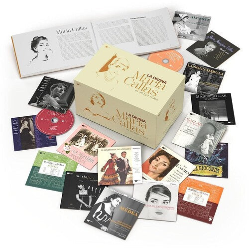 Maria Callas: La Divina: Maria Callas In All Her Roles (BOX SET) - COMPACT DISCS