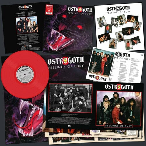 Ostrogoth: Feelings Of Fury - Red -[Vinyl LP]