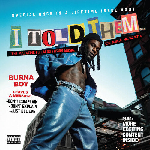 Burna Boy: I Told Them - COMPACT DISCS