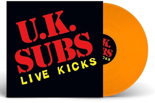 UK Subs: Live Kicks - Orange Vinyl -[Vinyl LP]