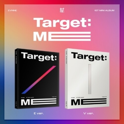 EVNNE: Target: Me - Random Cover - incl. 88pg Photobook, Postcard, ID Photo, Sticker, Message Card + Folding Poster - COMPACT DISCS