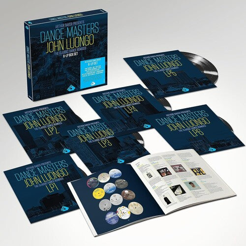 Arthur Baker: Arthur Baker Presents Dance Masters: John Luongo - 140gm 6LP Black Vinyl Boxset Signed Edition -[Vinyl LP]