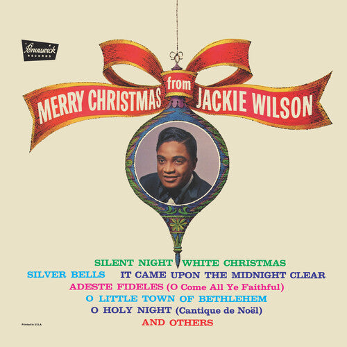 Jackie Wilson: Merry Christmas From Jackie Wilson - Transparent Green -[Vinyl LP]
