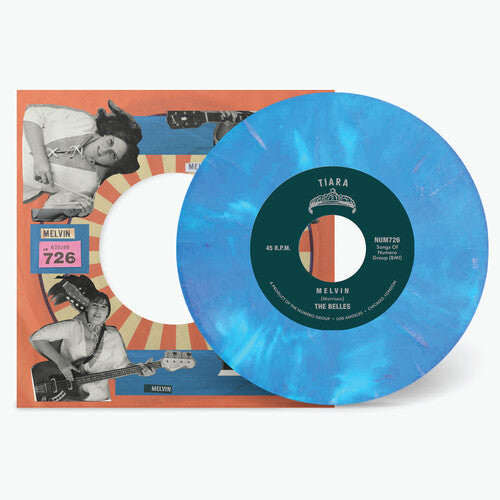 The Belles: Melvin B/w Come Back - Blue/white Marble - 7-INCH SINGLE