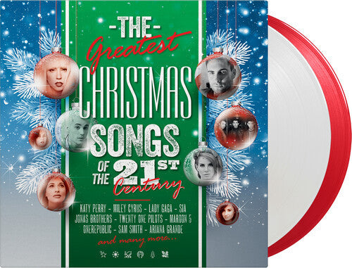 Various Artists: Greatest Christmas Songs Of 21st Century / Various - Limited 180-Gram Red & White Colored Vinyl -[Vinyl LP]
