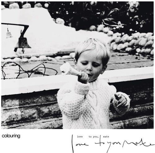 Colouring: Love To You Mate - Black & White Splatter -[Vinyl LP]