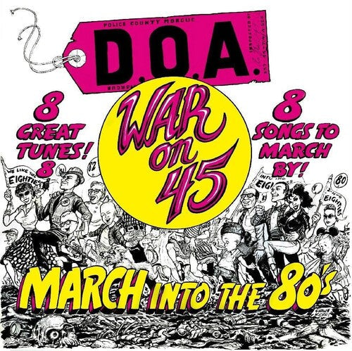 D.O.A.: War On 45 - Yellow Colored Vinyl with Bonus Tracks -[Vinyl LP]