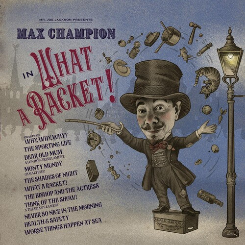 Max Champion: Mr. Joe Jackson Presents Max Champion In 'What A Racket' - COMPACT DISCS